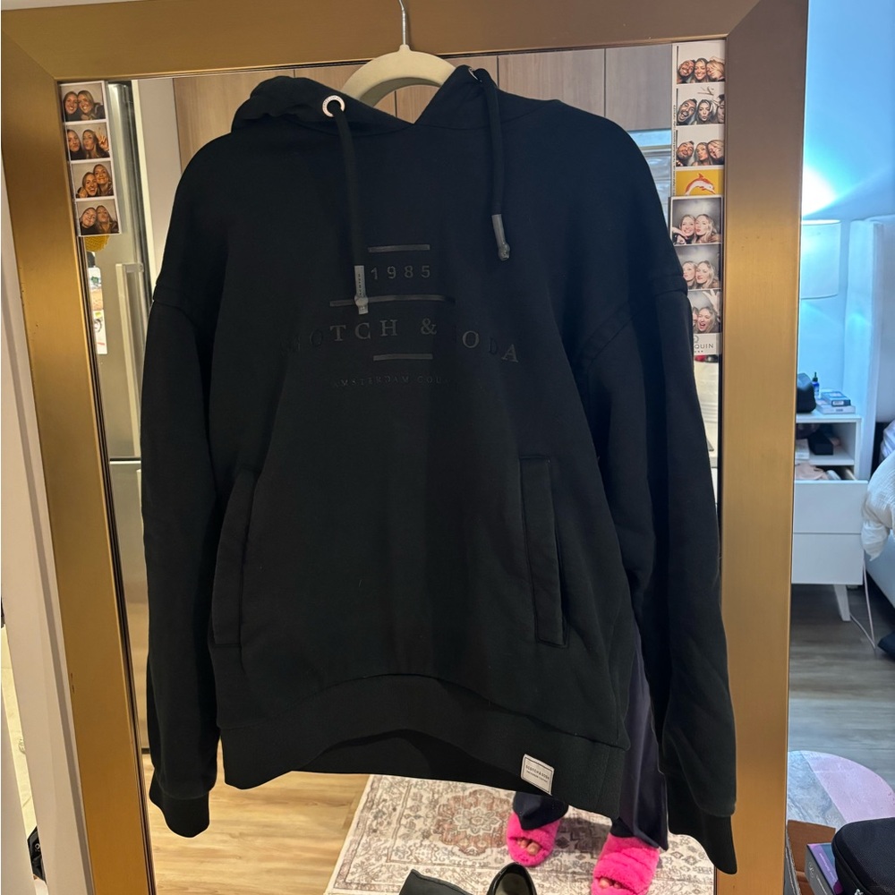 Black scotch and soda hoodie— like new condition